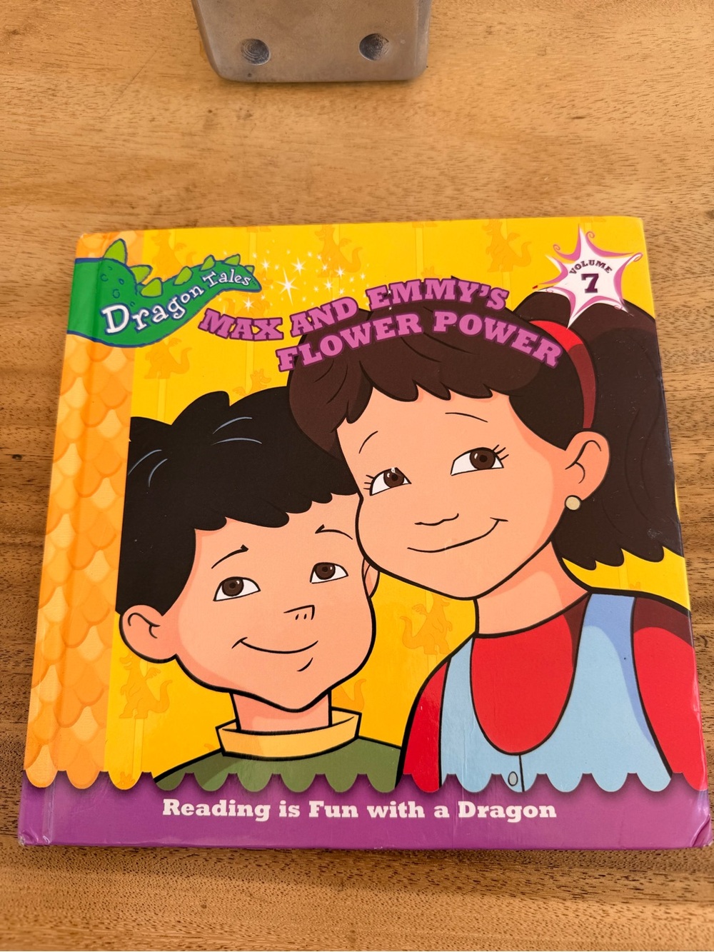Dragon Tales Max and Emmy's Flower Power - Yellow Kids Learning Book